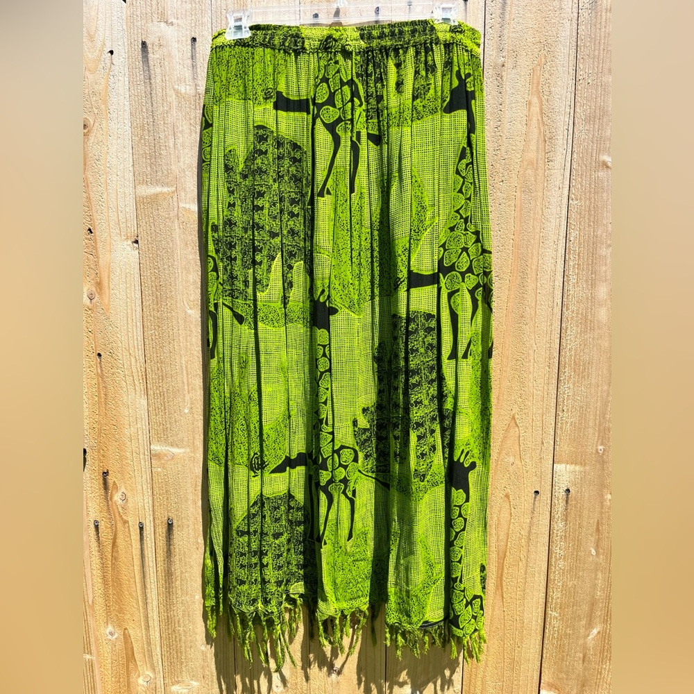 Ruby N Style - Green & Navy Skirt